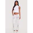 thumbnail image 1 of Women's Flare Leg Cargo Jeans, 1 of 5