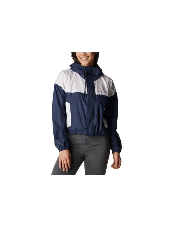 Women's Flash Challenger Cropped Jacket Nocturnal/White XXL