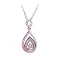 thumbnail image 1 of Women's Flash Zircon Geometric Pendant Necklace Collection - Shiny Inlaid Zircon Jewelry for Every Occasion, 1 of 7