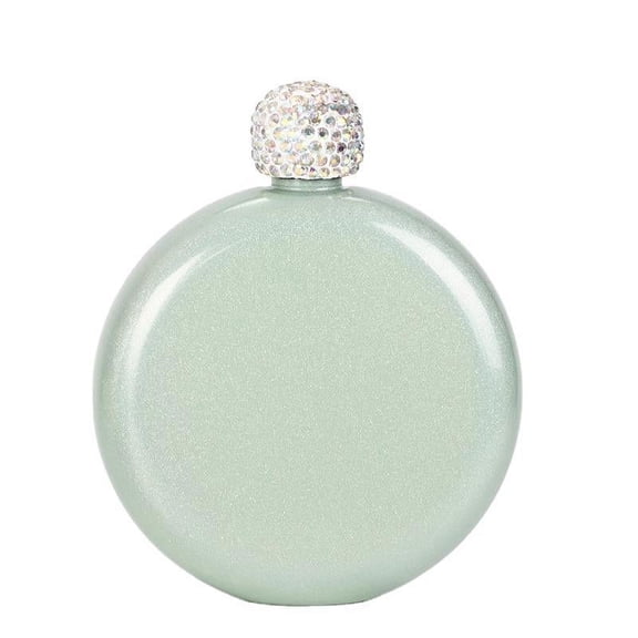 Women's Flask - Stainless Steel Flask for Liquor & Spirits - Pocket & Purse - Cute