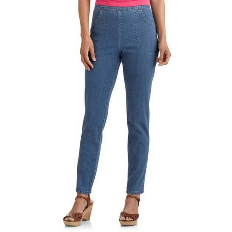 Just My Size Women's Plus Size Pull On 2-Pocket Stretch