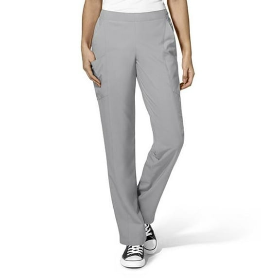 Women's Flat Front Double Cargo Scrub Pant