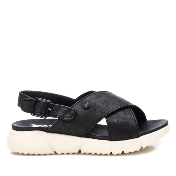 Women's Flat Sandals By XTI_141206_Black