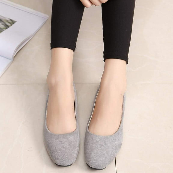 Women's Flat Shoes:  Walking Design with Lightweight Sole & foot arch pad - for Everyday Wear