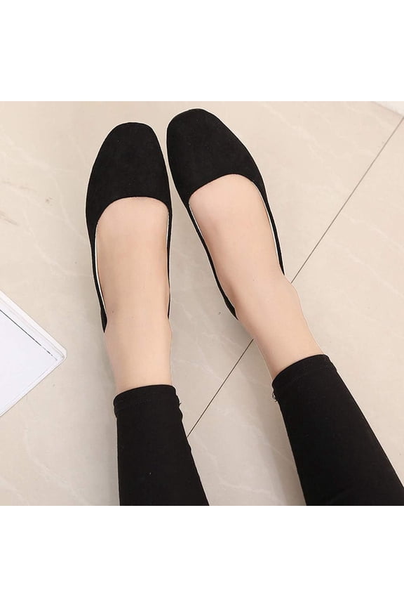 Women's Flat Shoes: Walking Design with Lightweight Sole & foot arch pad - for Everyday Wear