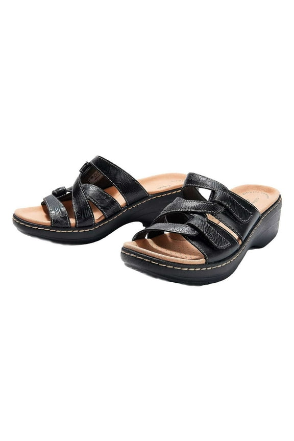 Women's Flat Slides Sandal Comfy Shoes Summer Beach Travel Shoes Sandals - Sandals for Women Wide Width