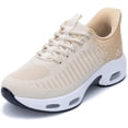 thumbnail image 1 of Women's Flat-toe Platform Walking Shoes, Casual and Fashionable Breathable Tennis Shoes, Simple and Easy To Wear, Durable and Comfortable, 1 of 7