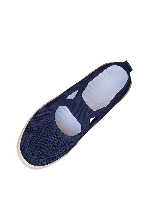 Women's Flats with Classic Design Versatile Use Breathable Mesh Women's Casual Shoes On Lightweight Comfortable Soft Sole Non Everyday Walking Shoes For Women