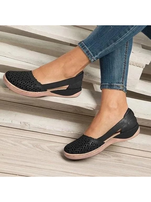 Women's Flats, Elegant Flats for Women, Wide Width Dress Shoes for Women, Womens Flats, Pointed Toe Flats Ballet Flats for Women, Flats Shoes Women Dressy Black 8