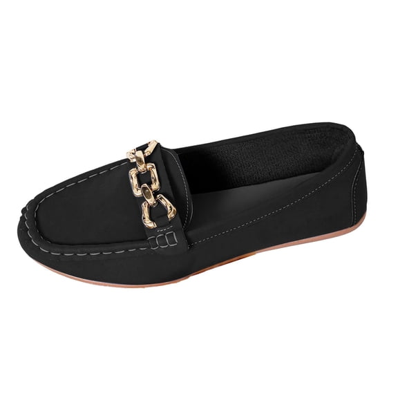 Women's Flats with Lightweight Construction for Ease Women's Casual Shoes Comfortable Flat On Loafers For Everyday Wear Soft Breathable Walking Shoes Lightweight Sneakers