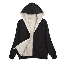 Walmart fleece lined hoodie cheap