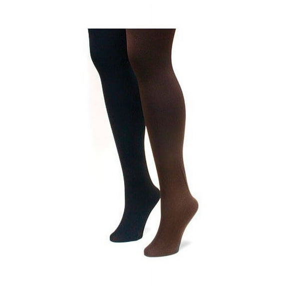 Women's Fleece Lined 2-Pair Pack Tights