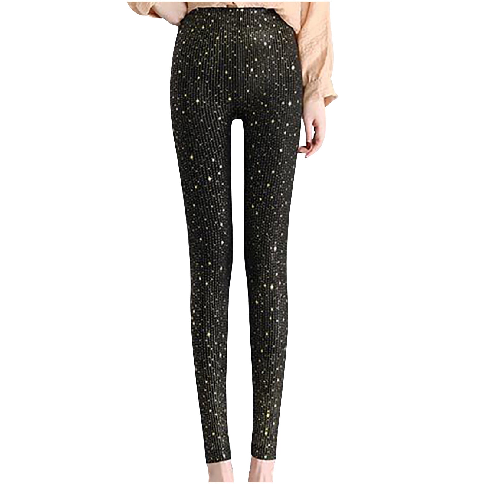 HowJoJo Girls Winter Fleece Lined Leggings - Thermal Footed Tights, High Waist Warm Pants For Cold Weather