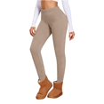 thumbnail image 1 of Women's Fleece Lined Leggings High Waisted Warm Stretchy Winter Pants, 1 of 6