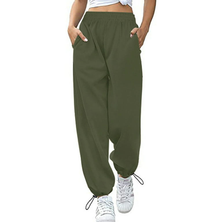 Women's Fleece Lined Pants Water Resistant Sweatpants High Waisted Thermal  Joggers Winter Running Hiking Pockets 