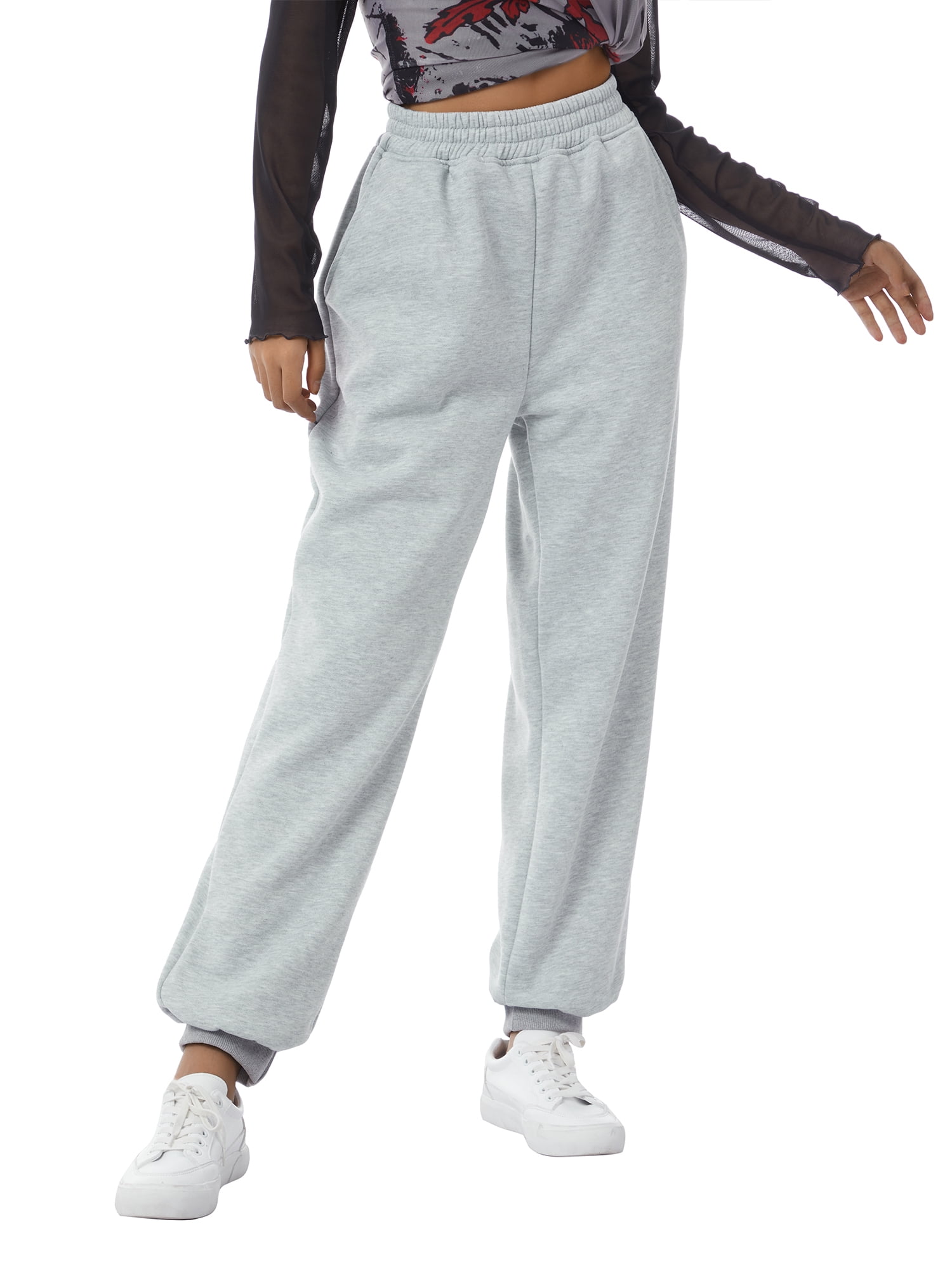 Saloogoe Sweatpants for Women Baggy Sweat Pants Joggers