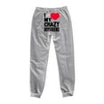 Women’s Fleece Lined Sweatpants Wide Straight Leg Pants Bottom