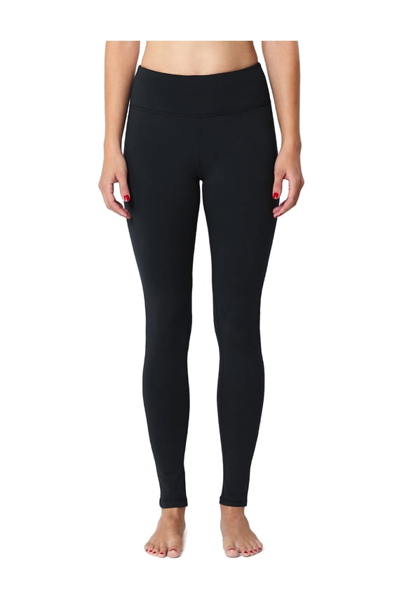 Women's Fleece Lined Winter Leggings Thermal Yoga Pants Sweatpants Black Size M