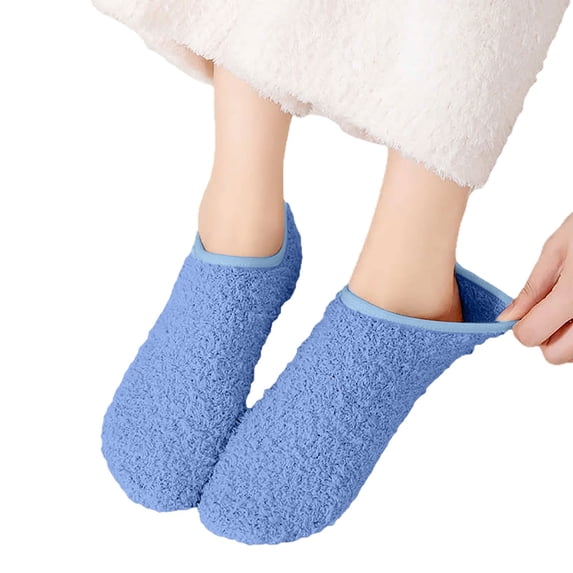 Women's Non- Slipper Socks, Cozy Indoor Floor Booties for Winter