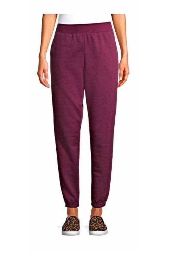 Women's Fleece Pants (Purple, 2XL 20)
