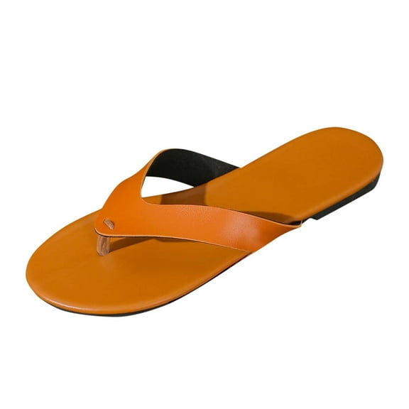 Women's Flip Flops, Casual Slip-On Thong Sandals, Lightweight Flat Sandals for Walking, Indoor Outdoor Daily Wear