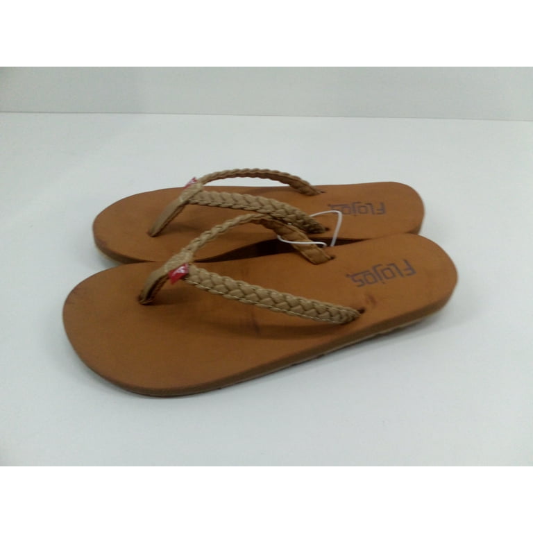 Women s Flojos Harper Braided Flip Flop Walmart