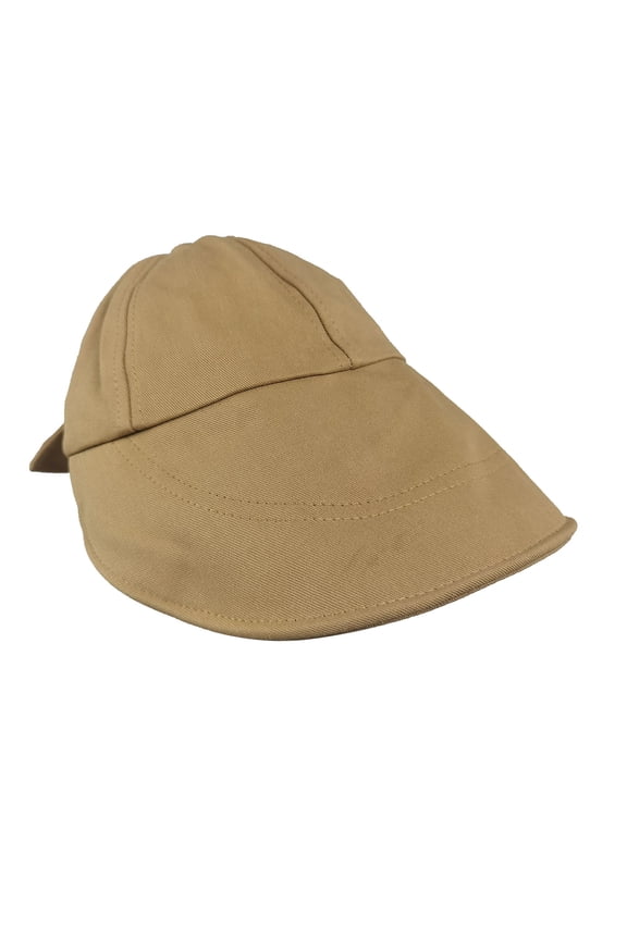 Women's Floppy Hats Bow Soft Foldable Large Sun Brim-Khaki