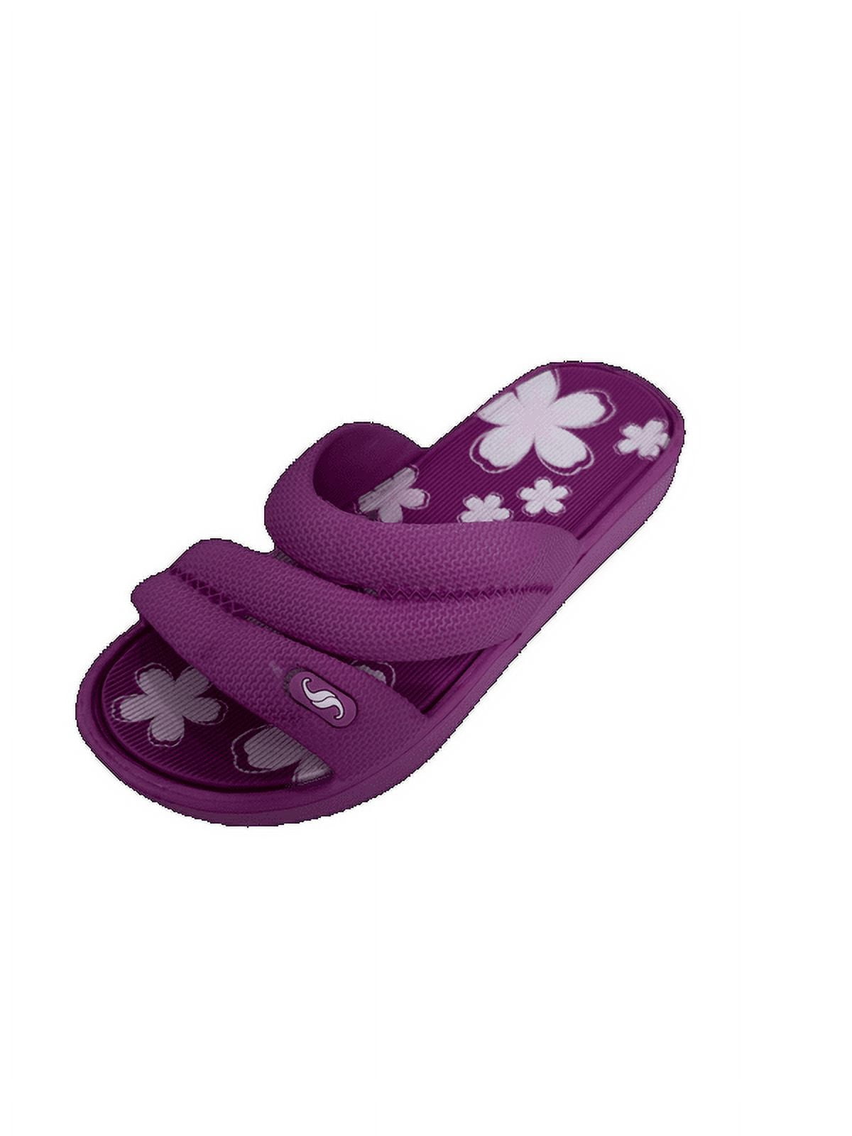 Women's Flor Slides Summer Beach Sandals - Walmart.com