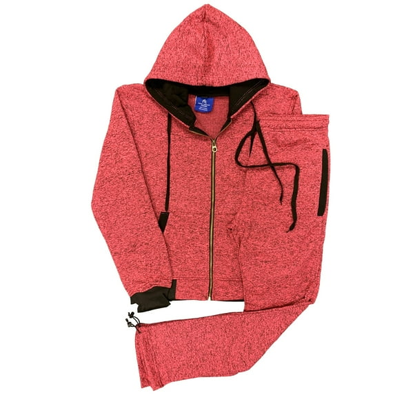 Women’s Flora Fleece Hoodie Sweat Jacket & Sweat pants 2-Piece Matching Suit