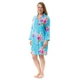 thumbnail image 1 of Women's Floral Button Robe Nightshirt, Long Sleeve Nightshirt, 1 of 2