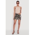 thumbnail image 1 of Women's Floral Camouflage Cargo Pocket Mini Skirt, 1 of 5