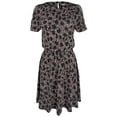 thumbnail image 1 of Women's Floral Cold Shoulder Dress-B-XS, 1 of 5