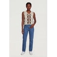 thumbnail image 1 of Women's Floral Crochet Button Front Vest, 1 of 4