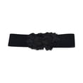 thumbnail image 1 of Women's Floral Elastic Dress With Decorative Floral Wide Waistband Men's Cowboy Belt Men's Western Leather Belts Belt Dress Medium Leather Gape Belt Adjustable Leather Belts for Men Mend Dress, 1 of 3