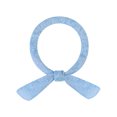 thumbnail image 1 of Women's Floral Rhinestone Retro Scarf, 27.6'' Square Cotton Print Pattern Neckerchief Head Wrap for Party Gift One Size Process cyan, 1 of 6