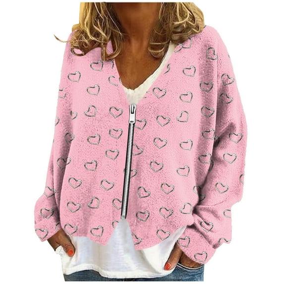 Women's Floral Sherpa Cardigan Vintage Inspired Knit Sweater Oversized Pullover Cozy Fall Winter Clothing