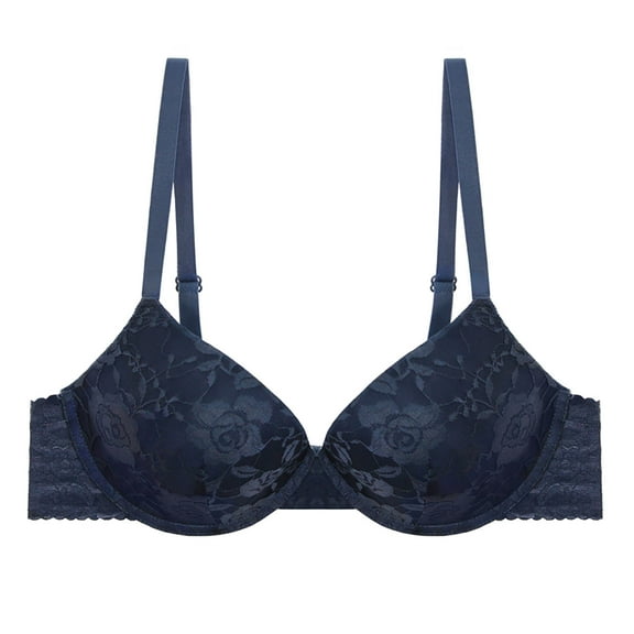 Women's Floral lace push up underwire Bra 38C