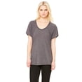 thumbnail image 1 of Women's Flowy Raglan Tee , B8801 , DRK GREY HEATHER , XX-Large, 1 of 1