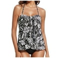 thumbnail image 1 of Women's Flowy Tankini Tops Only - Modest Bathing Suit Loose Fit Plus Size Swimsuit Swim Tops for Women 2025 (No Bottom), 1 of 6