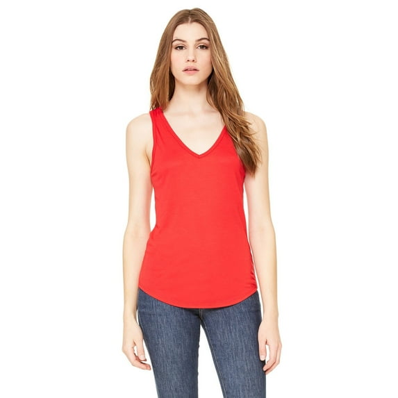 Women's Flowy V-Neck Tank Top