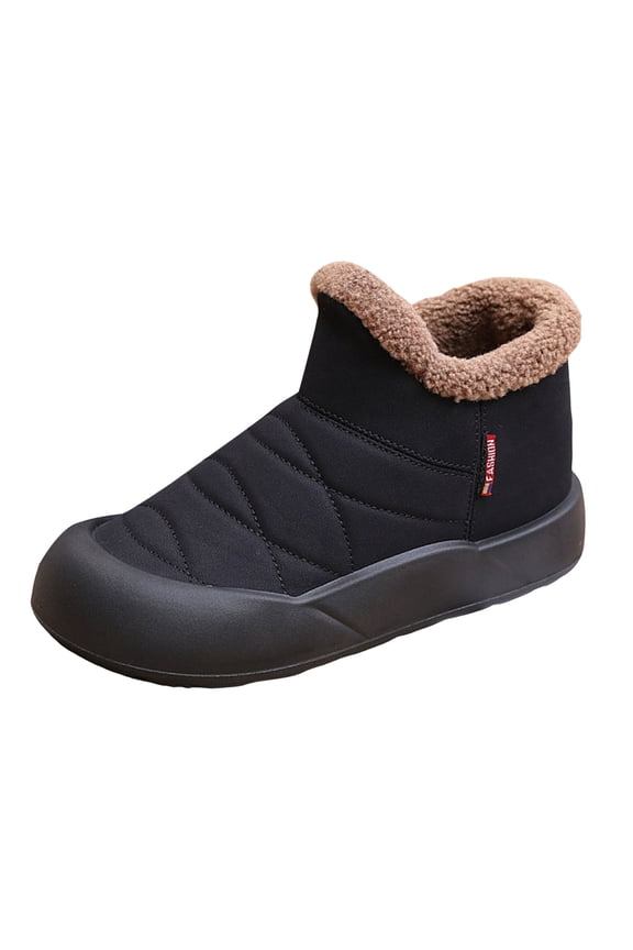 Women's Fold Down Warm Indoor Outdoor Comfortable Slipper Boots