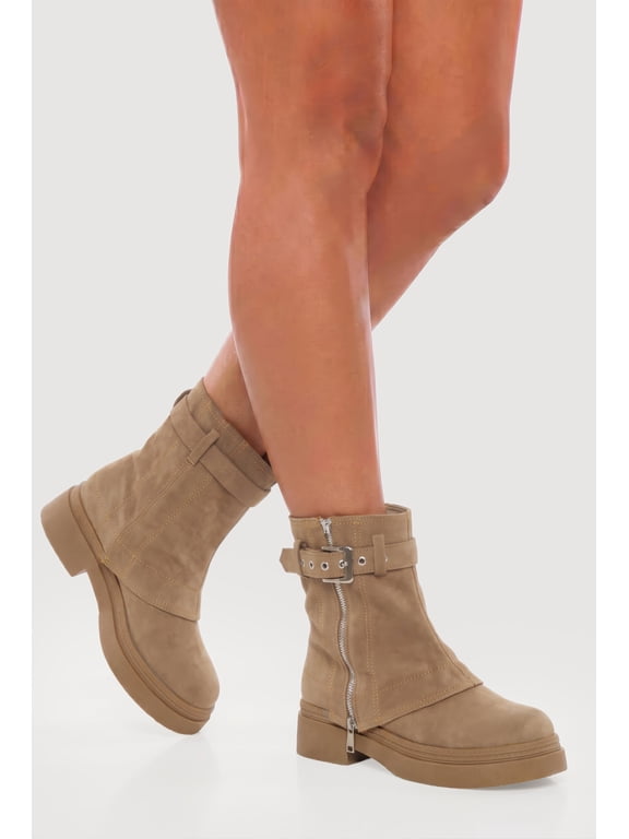 Shop Women's Fold Over Boots Wide Calf Styles