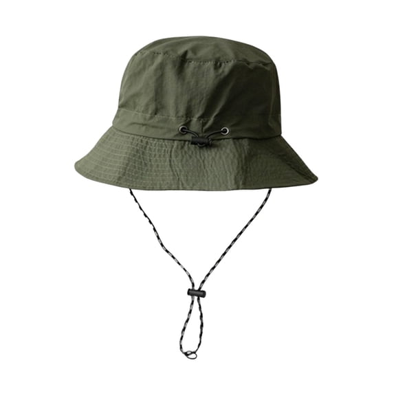 Women's Foldable Outdoor Sun Hat & Quick-Dry Beach Cap - UPF 50+ UV Protection Collapsible Bucket Hat - Packable and Lightweight, Versatile Style for Outdoor Activities,Green