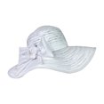 thumbnail image 1 of Women's Foldable Wide Brim Sun Hat - Korean Minimalist Bowknot Design, UV Protection for Beach/Outdoor, 1 of 3