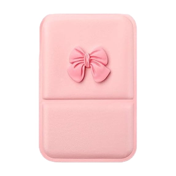 Women's Folding Makeup Mirror, Faux Leather Mini Vanity Mirror, Portable for Purse and Travel, 4.2 x 2.7 Inch