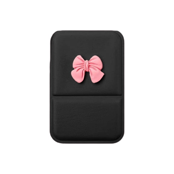 Women's Folding Makeup Mirror, Faux Leather Mini Vanity Mirror, Portable for Purse and Travel, 4.2 x 2.7 Inch