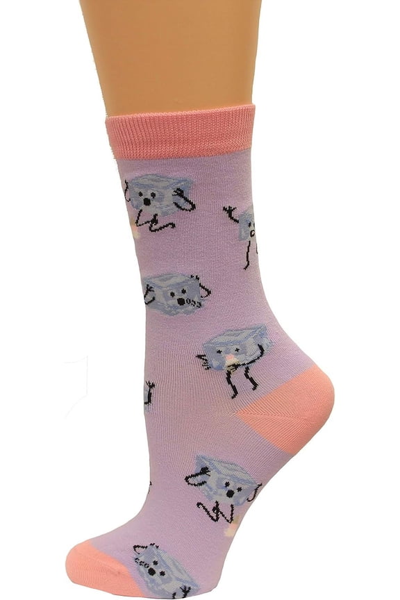 Women's Food & Drink Novelty Casual Crew Socks