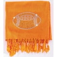 thumbnail image 1 of Women's Football Bling Pashmina Scarf Support Local Football Team Scarves - 1267, 1 of 1