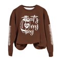 Women's Football Cool Sweatshirts That's My Boy Y2K Game Day Football
