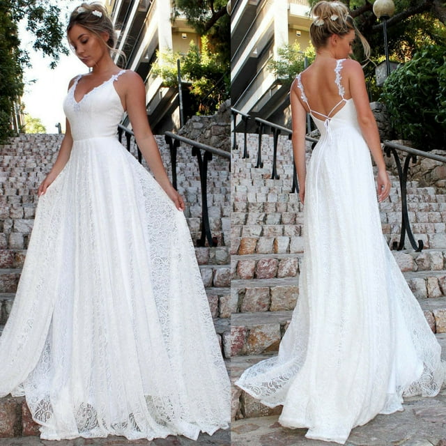 Women's Formal Wedding Bridesmaid Long Evening Party Ball Prom Cocktail ...